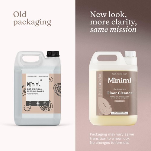 Miniml Floor Cleaner Refill- Nutty Almond thumbnail 2