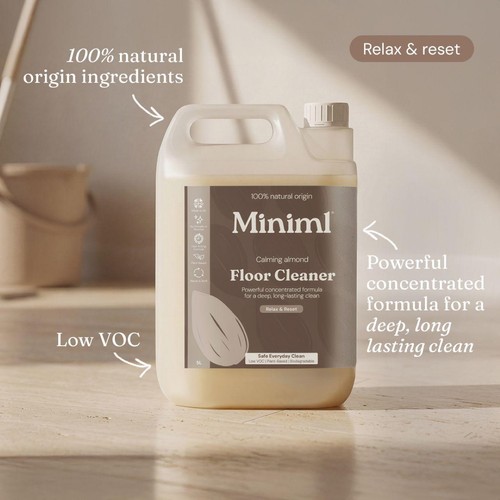 Miniml Floor Cleaner Refill- Nutty Almond thumbnail 3