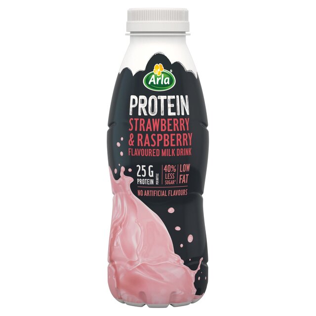 Arla Protein Strawberry & Raspberry Milk Shake thumbnail 2