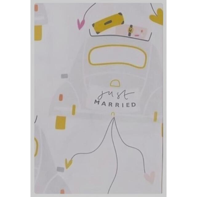 Just Married Wedding Gift Wrap Sheets thumbnail 2
