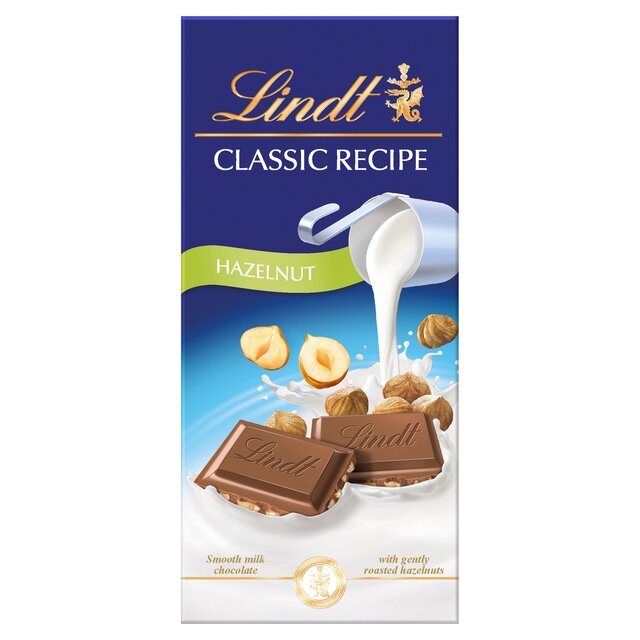 Lindt Classic Recipe Hazelnut Milk Chocolate Bar thumbnail 2