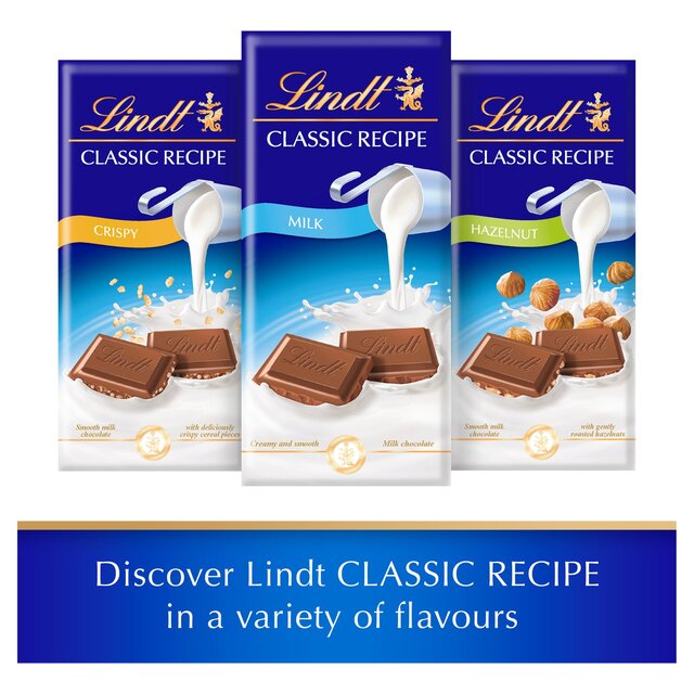 Lindt Classic Recipe Hazelnut Milk Chocolate Bar thumbnail 3