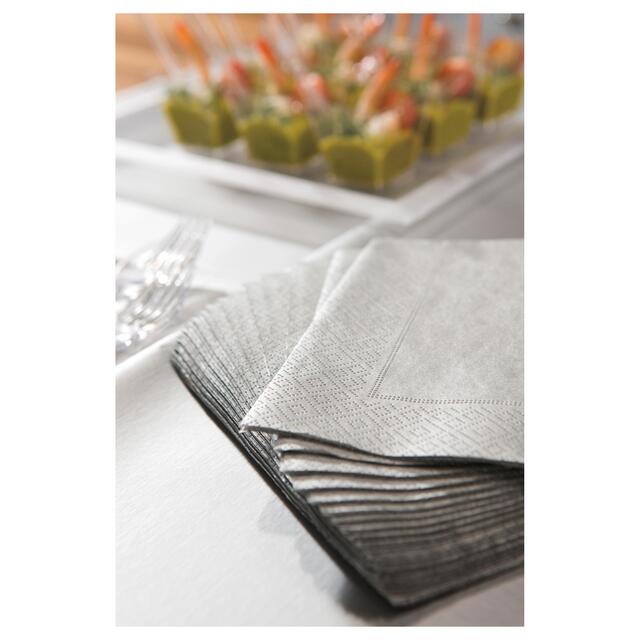 Silver Paper Napkins thumbnail 5