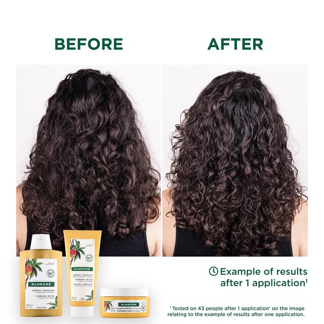 Klorane Nourishing Mask  - Dry hair- with Mango thumbnail 4