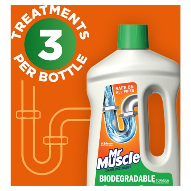 Mr Muscle Biodegradable Drain Unclogger thumbnail 4