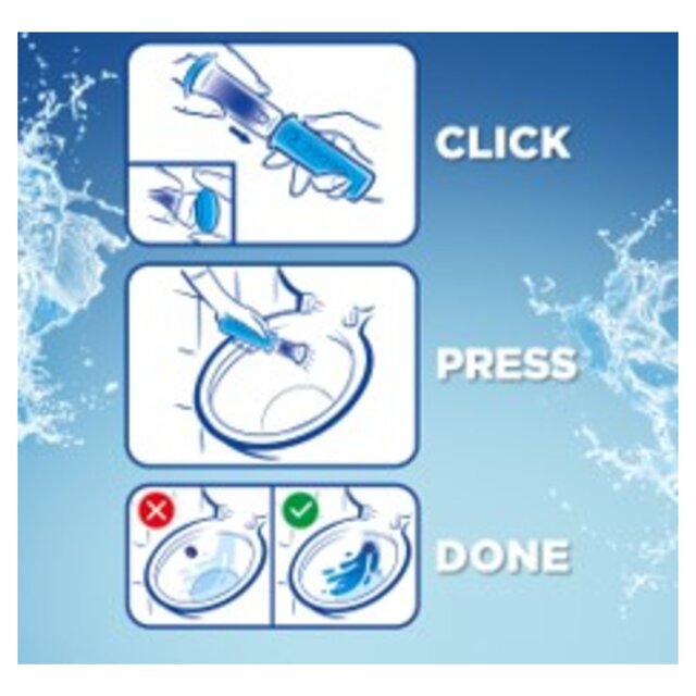 Duck Toilet Fresh Disc Duo Refills Blue thumbnail 3