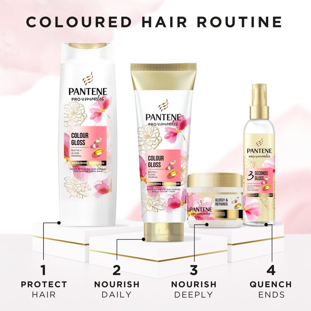 Pantene Miracles Colour Gloss Intensive Mask 300Ml thumbnail 6