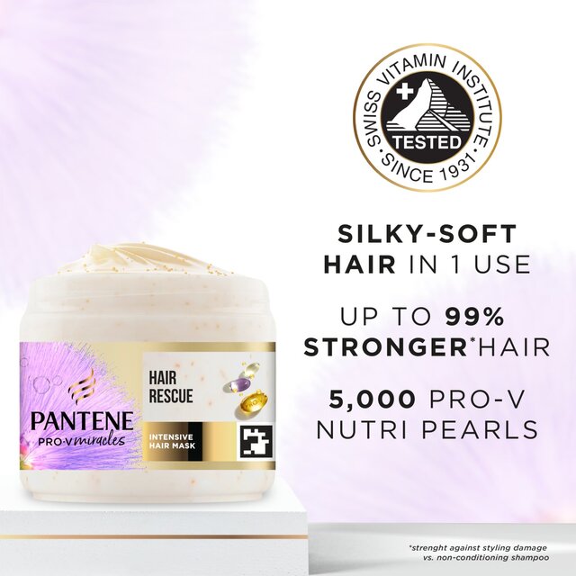 Pantene Miracles Silky'N Glowing Intensive Hair Mask thumbnail 6
