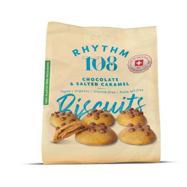 Rhythm 108 Swiss Vegan Salted Caramel Filled Biscuits thumbnail 2