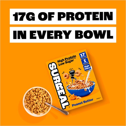 Surreal High Protein Low Sugar Peanut Butter Cereal thumbnail 4