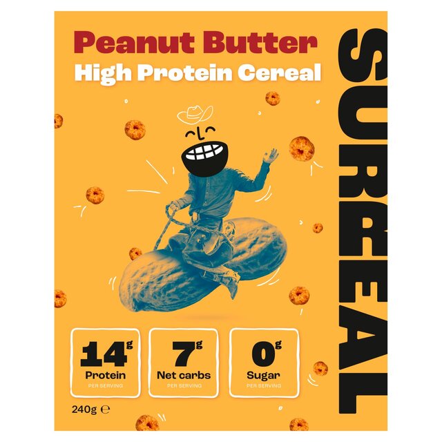 Surreal High Protein Low Sugar Peanut Butter Cereal