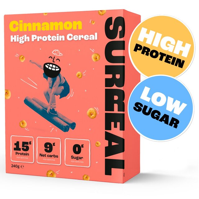 Surreal High Protein Low Sugar Cinnamon Cereal thumbnail 2