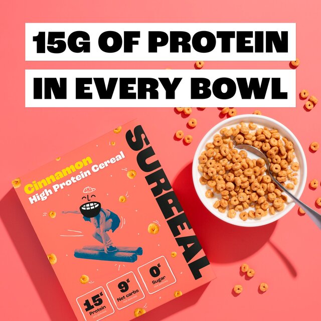 Surreal High Protein Low Sugar Cinnamon Cereal thumbnail 3