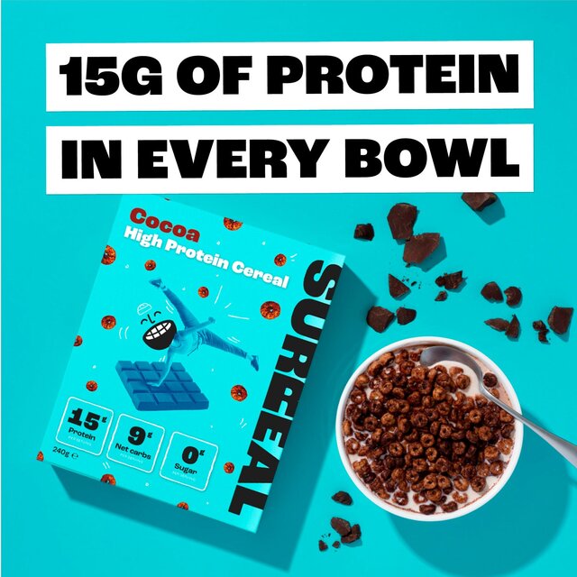Surreal High Protein Low Sugar Cocoa Cereal thumbnail 4