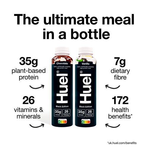 Huel Ready To Drink Black Edition Vanilla thumbnail 7