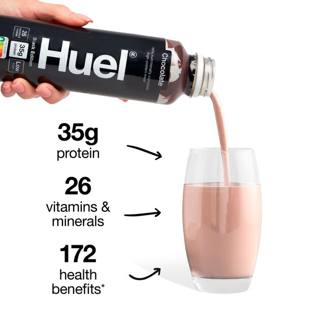 Huel Ready To Drink Black Edition Chocolate thumbnail 2