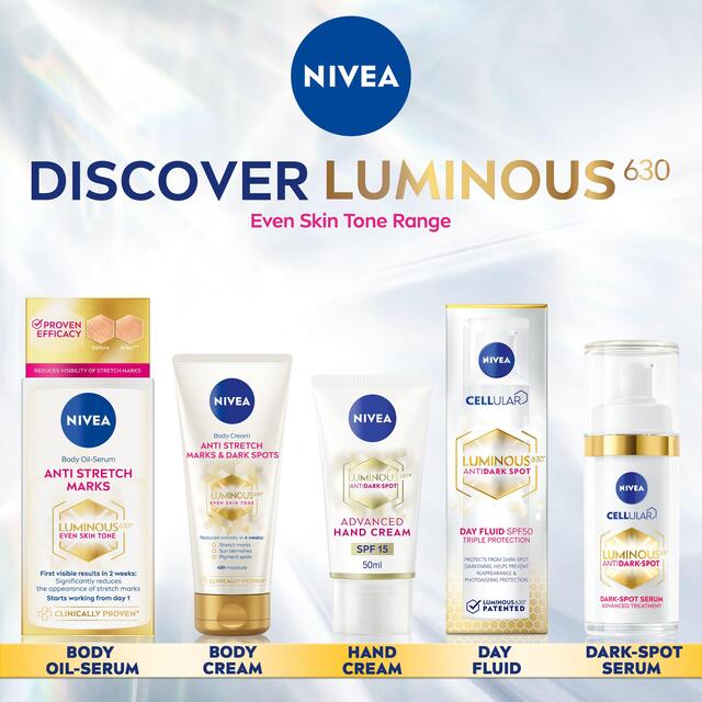 NIVEA Luminous 630 Anti-Stretch Marks & Dark Spots Body Cream thumbnail 7