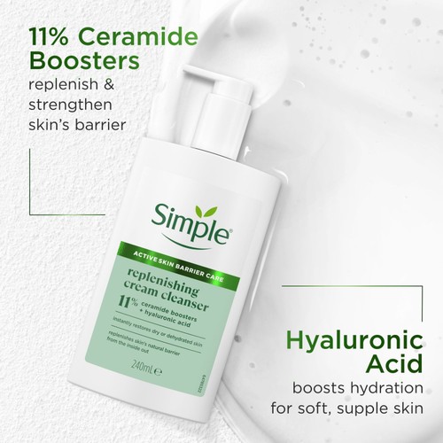 Simple Healthy Skin Barrier Replenishing Cream Cleanser  thumbnail 2