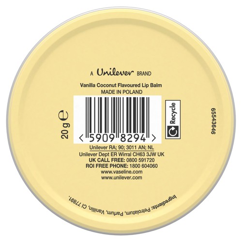 Vaseline Ltd Edition Vanilla Daydream Lip Tin thumbnail 4