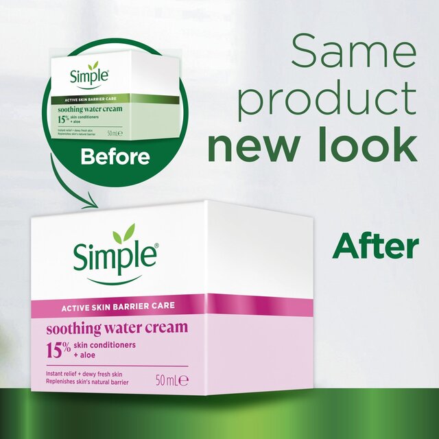 Simple Soothing Cream Water Cream thumbnail 2