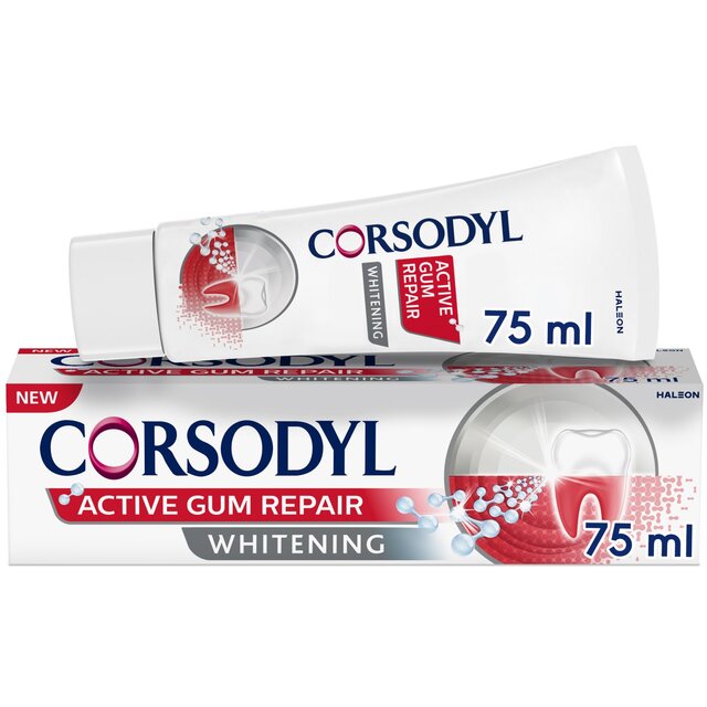 Corsodyl Active Gum Repair Toothpaste Whitening