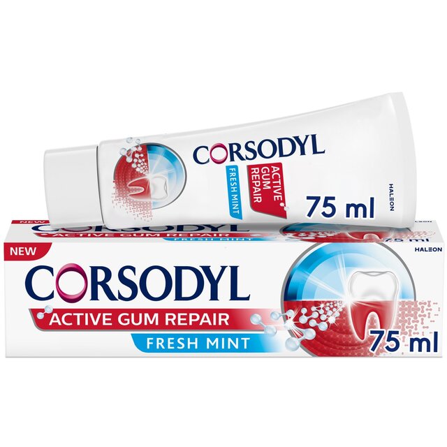 Corsodyl Active Gum Repair Toothpaste Fresh Mint