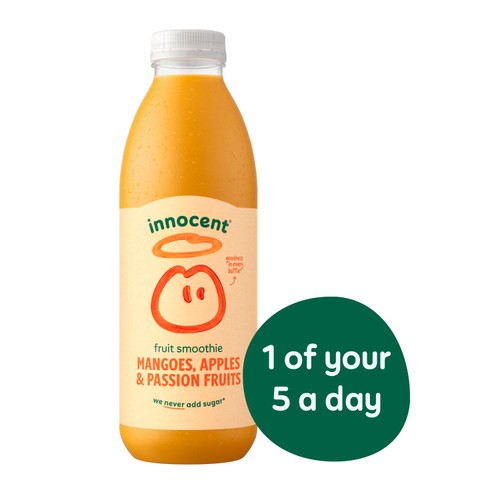 Innocent Mangoes, Passion Fruits and Apples Smoothie thumbnail 2