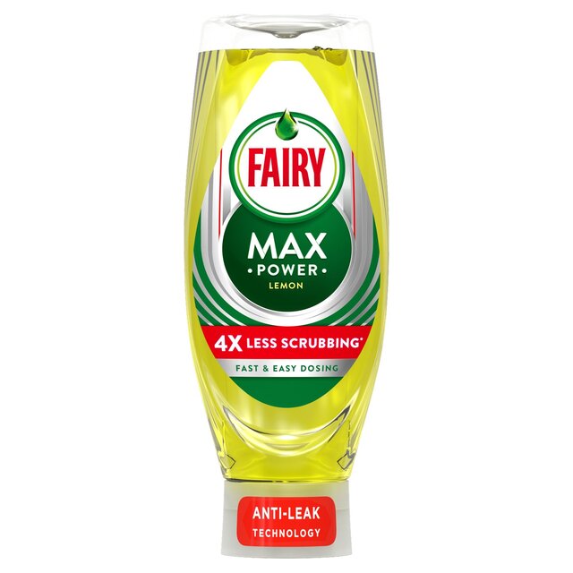 Fairy Max Power Lemon Washing Up Liquid thumbnail 2