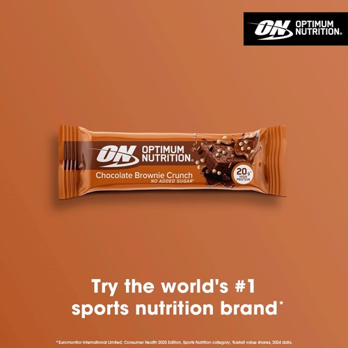 Optimum Nutrition Chocolate Brownie Protein Bar thumbnail 3