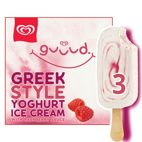 Guuud Raspberry Greek Style Yoghurt Lollies