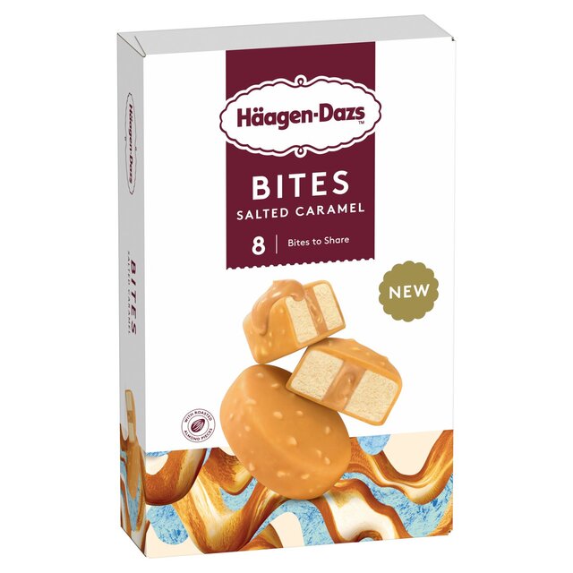 Haagen-Dazs Bites Salted Caramel Ice Cream thumbnail 2
