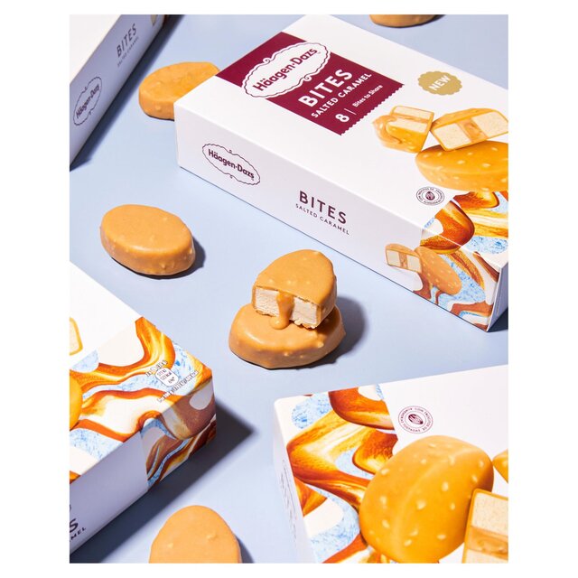 Haagen-Dazs Bites Salted Caramel Ice Cream thumbnail 3