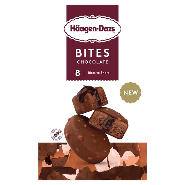 Haagen-Dazs Bites Chocolate Ice Cream thumbnail 2