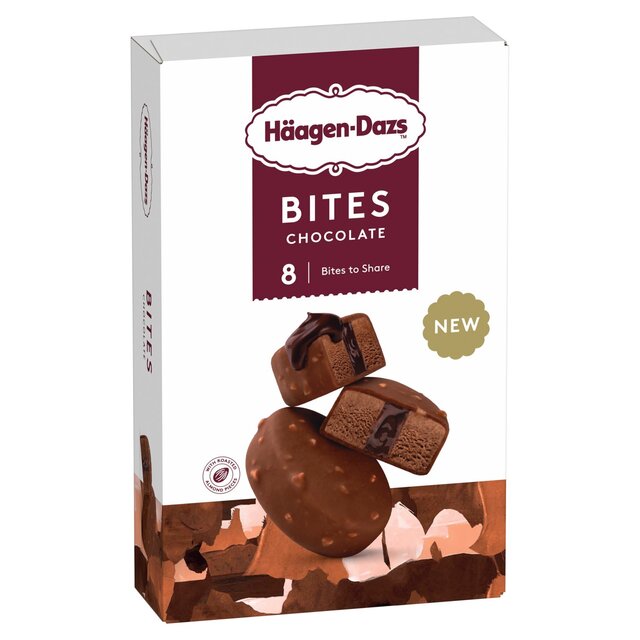 Haagen-Dazs Bites Chocolate Ice Cream thumbnail 3