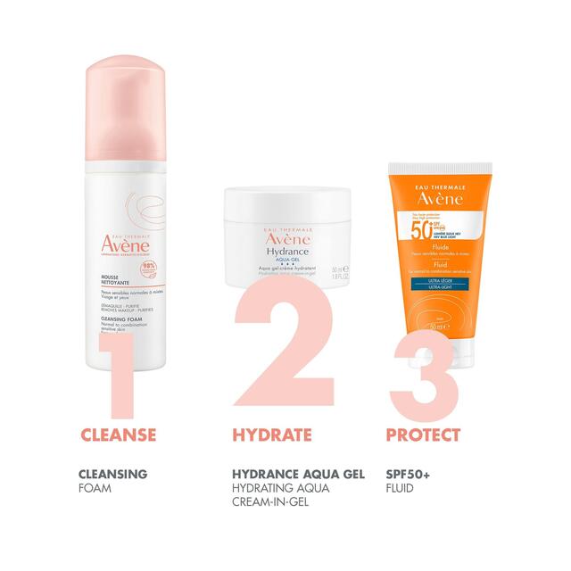 Avene Hydrance Aqua-Gel Moisturiser for combination skin thumbnail 4
