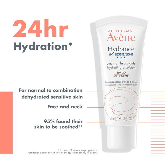 Avene Hydrance Light-UV Emulsion SPF30 for combination skin thumbnail 3