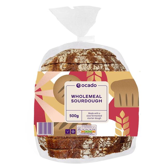 Ocado Wholemeal Sourdough thumbnail 2