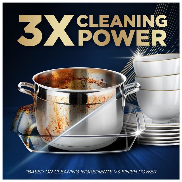 Finish Ultimate Plus Infinity Shine Lemon Dishwasher Tablets thumbnail 4