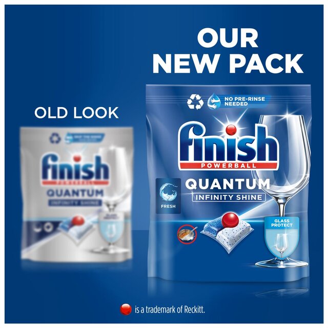 Finish Quantum Infinity Shine Regular Dishwasher Tablets thumbnail 3