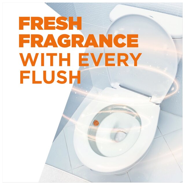 Harpic Hygienic & Fresh Citrus Stickers Toilet Freshener thumbnail 2