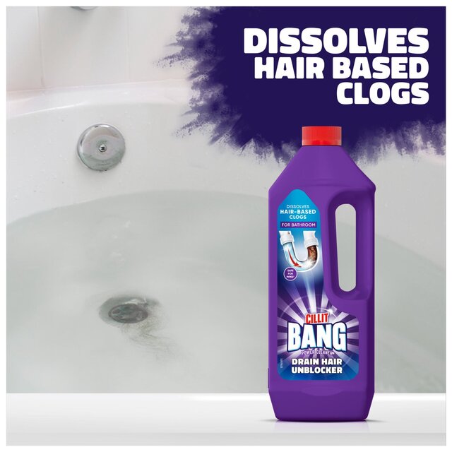 Cillit Bang Hair Drain Gel Unblocker thumbnail 2