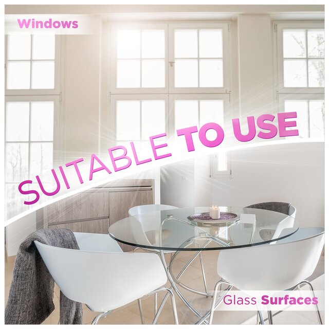 Windolene Diamond Shine Glass & Shiny Surfaces Pink Floral thumbnail 4