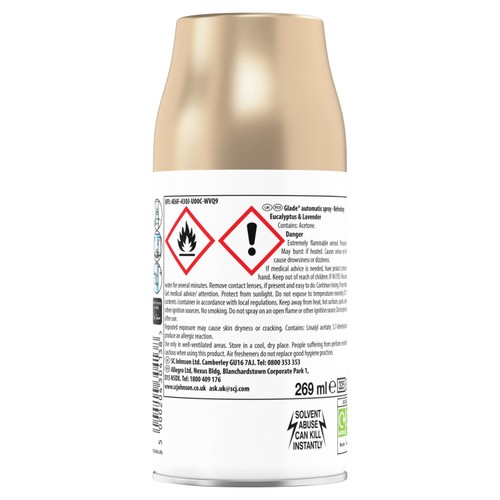 Glade Automatic Spray Refill Eucalyptus & Lavender thumbnail 7