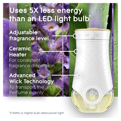 Glade Plug In Holder & Refill, Electric Scented Oil, Eucalyptus & Lavender thumbnail 4