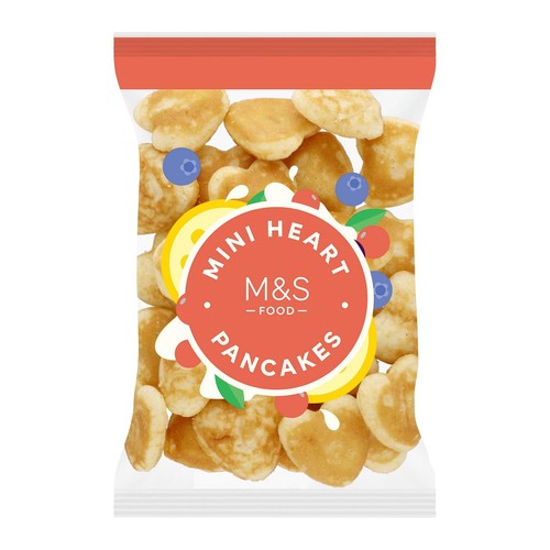 M&S 24 Mini Heart Pancakes