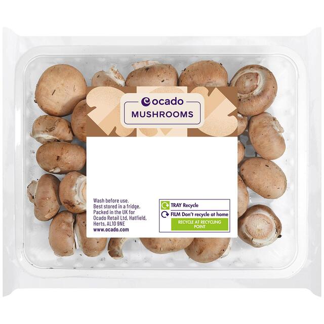 Ocado Baby Chestnut Mushrooms thumbnail 2