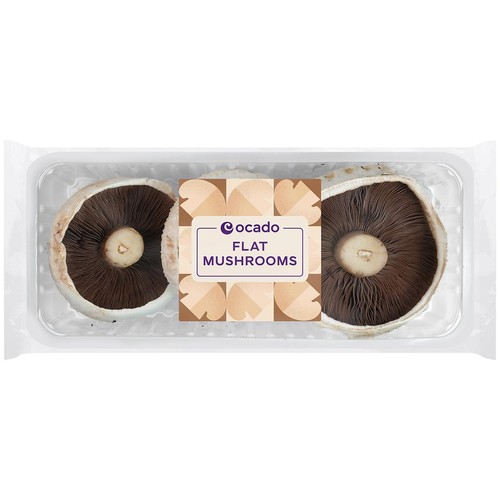 Ocado Flat Mushrooms (min 3)
