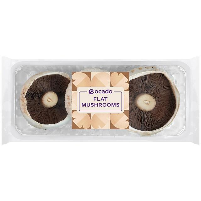 Ocado Flat Mushrooms (min 3)