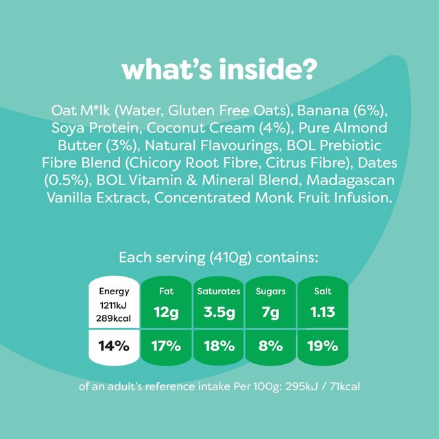 BOL Vanilla Power Shake thumbnail 2