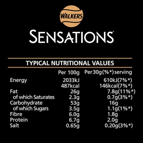 Walkers Sensations Mature Cheddar Cheese & Chilli Crisps thumbnail 4